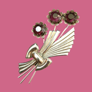 Vintage sterling Silver Pin Brooch